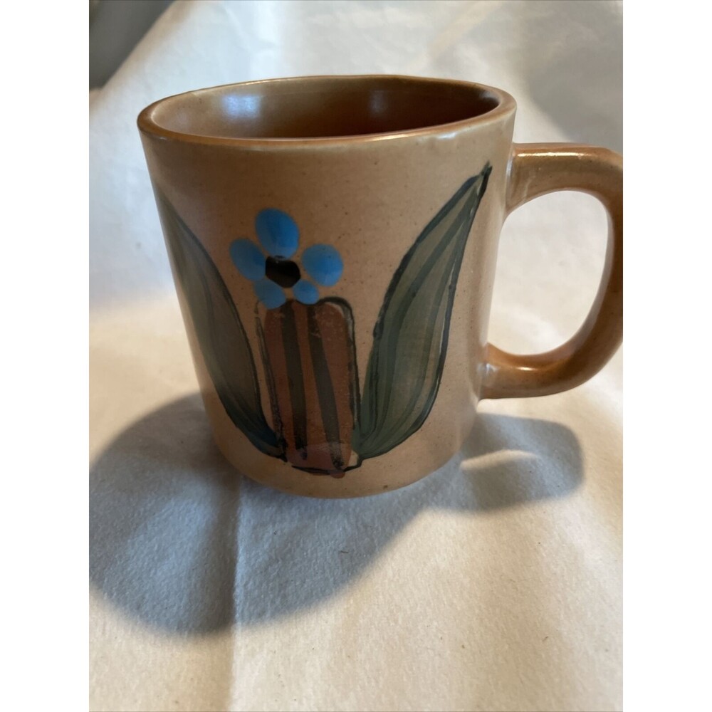 Vintage Cactus Flower Mug NICE!!
